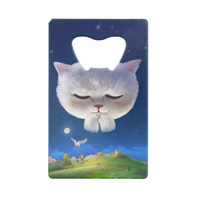 Ciel nocturne avec chat (Devant)