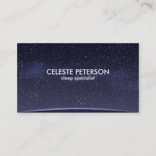 Ciel nocturne - carte de visite