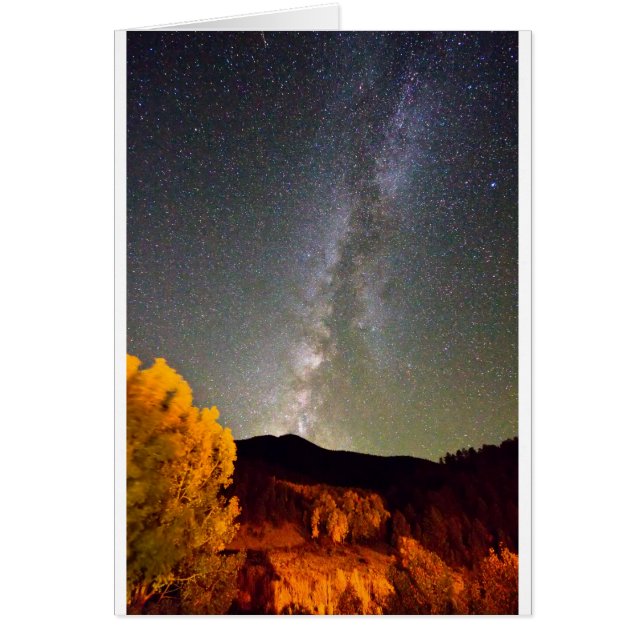 Ciel nocturne de manière laiteuse d'automne (Devant)