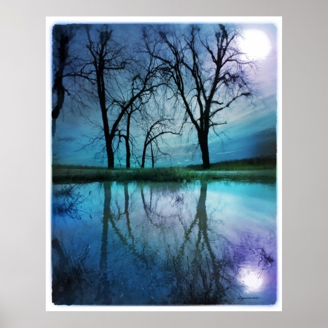 Ciel nocturne, poster (Devant)