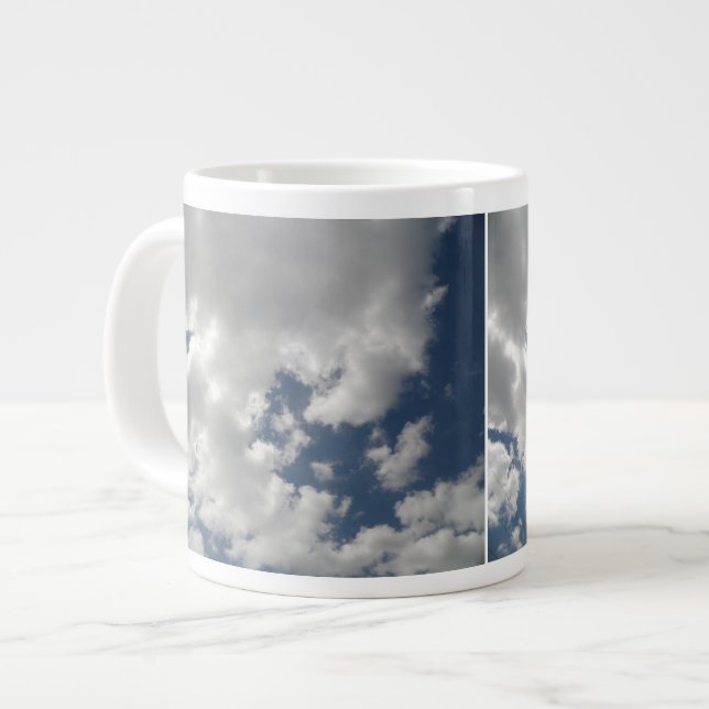 Ciel nuageux Mug (Devant gauche)