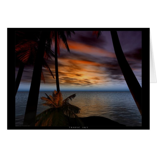 Ciel tropical (Devant horizontal)