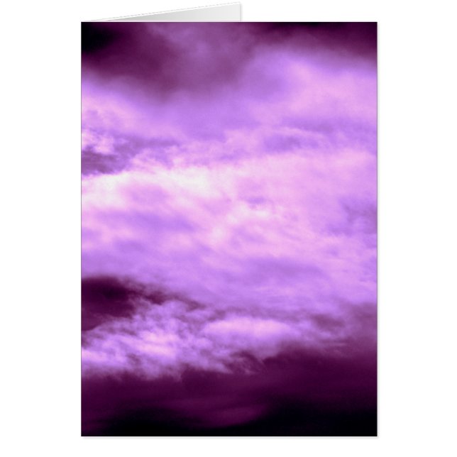 Ciel violet spectaculaire (Devant)