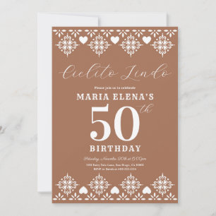 Cielito Lindo Anniversaire Fête Invitation