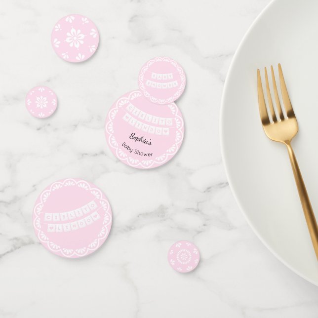 Cielito Lindo Baby shower rose Confetti (Groupe)