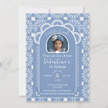 Cielito Lindo Invitation 1st Birthday with Photo