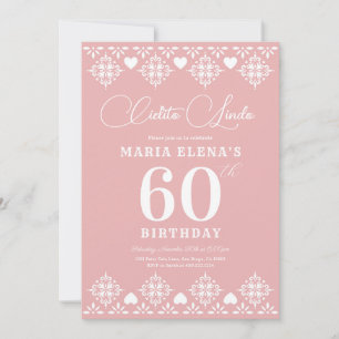 Cielito Lindo Jalon Anniversaire Fête Invitation