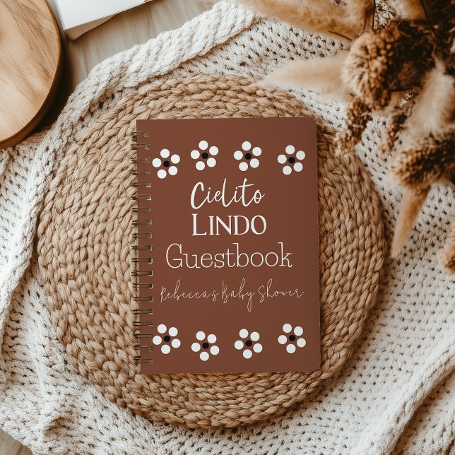 Cielito Lindo Mexicaine Fiesta Baby shower Livre d (Créateur téléchargé)