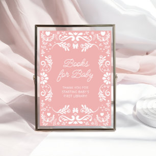 Cielito Lindo Mexican Baby Shower Books for Baby Poster