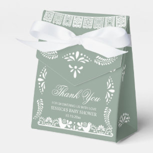 Cielito Lindo Mexican Baby Shower Thank You Favor Box