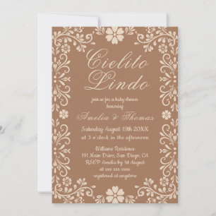 Cielito Lindo Mexican Themed Baby Shower Invitation
