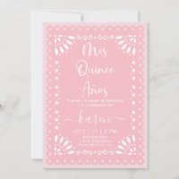 Cielito Lindo Papel Picado Quinceanera