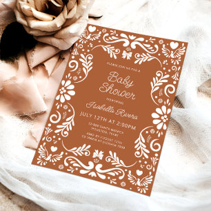 Cielito Lindo Talavera Mexican Baby Shower Invitat Invitation