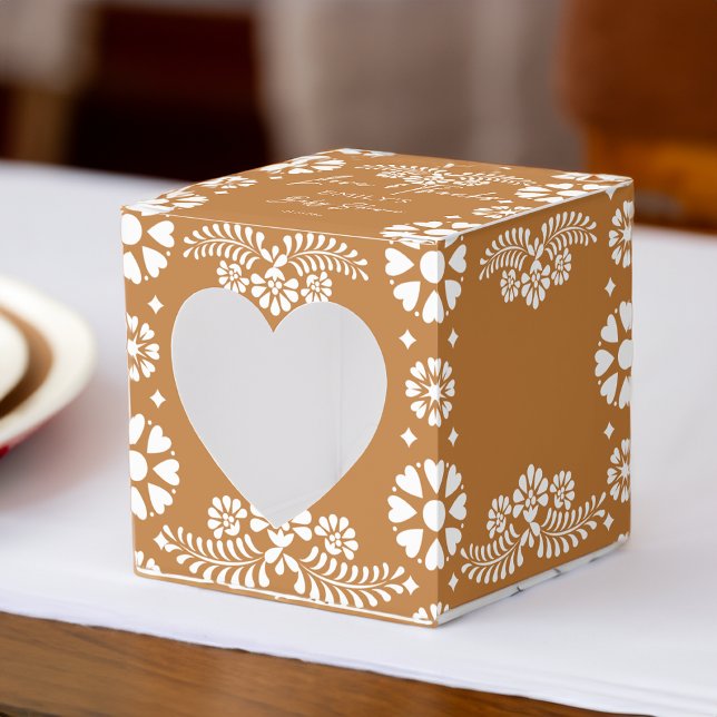Cielito lindo terracotta baby shower favours favor box (Cielito lindo terracotta baby shower favors personalized  favor boxes Mexica fiesta favor box)