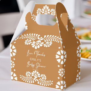 Cielito lindo terracotta baby shower favours favor box