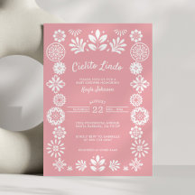 Cielito Lindo Terracotta Pink Mexican Girl