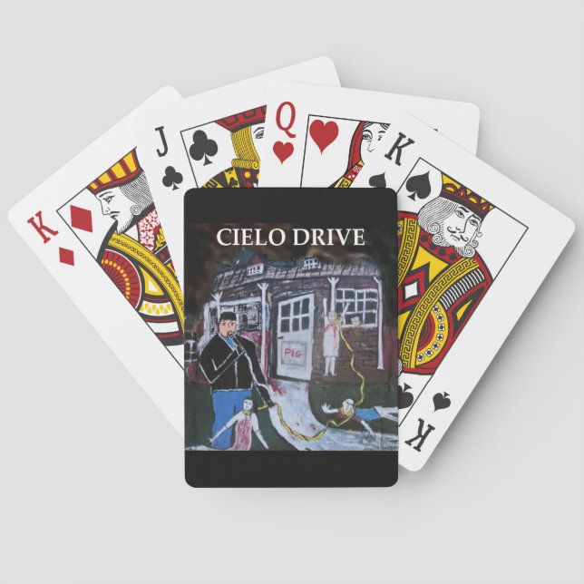 CIELO DRIVE PLAYING CARDS (Back)