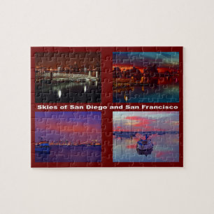 Ciels de San Diego et de San Francisco Puzzle