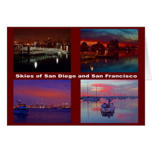 Ciels de San Diego et San Francisco