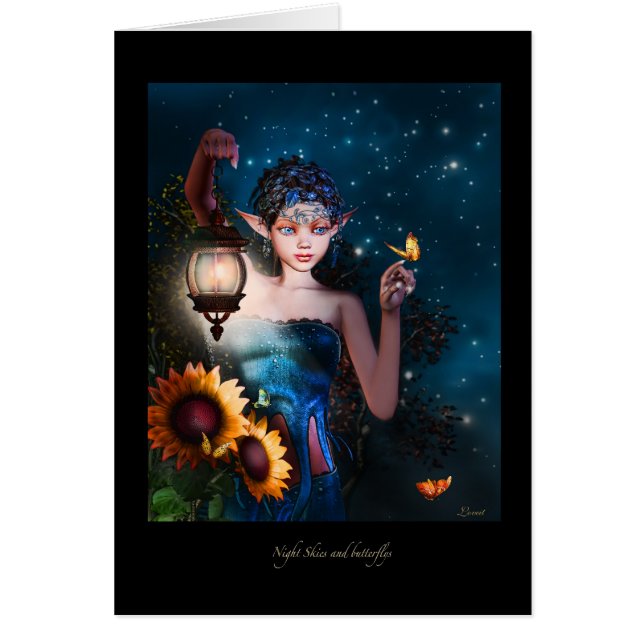 Cieux nocturnes et Butterflys (Devant)