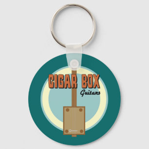Cigar Box Guitar Keychain