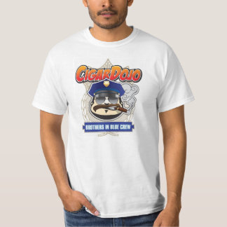 Cigar Dojo Brothers in Blue Crew T-Shirt