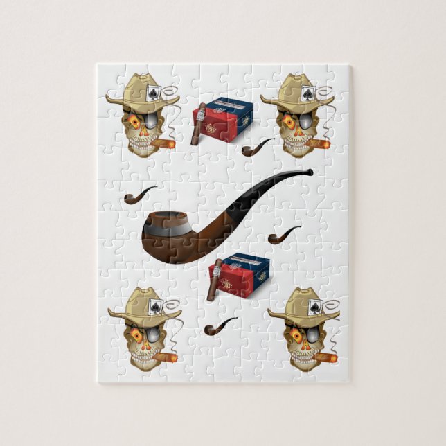 Cigar Jigsaw Puzzle (Vertical)