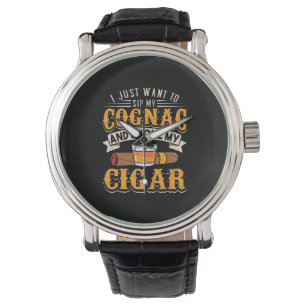 Cigar Lover   My Cognac And Smoke My Cigar Watch