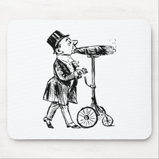 Cigar on wheels cigar on wheels mouse pad