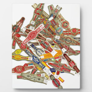 Cigar Ring Wrappers Plaque