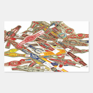 Cigar Ring Wrappers Sticker