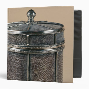 Cigarette box with shagreen sides, 1928 binder