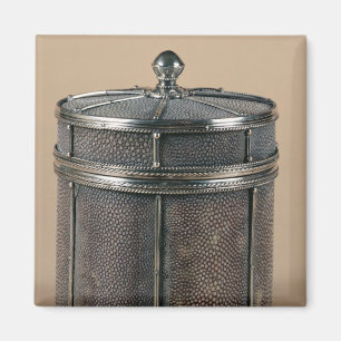 Cigarette box with shagreen sides, 1928 magnet