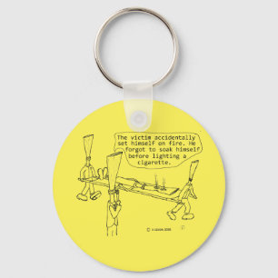 Cigarette Burn Reed Keychain