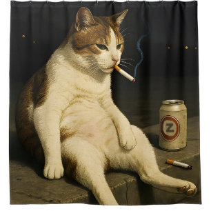 Cigarette Kitten Funny Smoking Cat Gen Z Meme