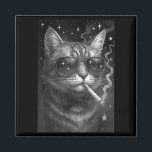 Cigarette Kitten Funny Smoking Cat Meme Stupid Bra Magnet<br><div class="desc">Cigarette Kitten Funny Smoking Cat Meme Stupid Brainrot</div>