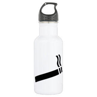 Cigarette smoking 532 ml water bottle