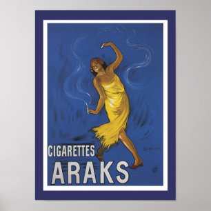Cigarettes Araks Advertisement Poster