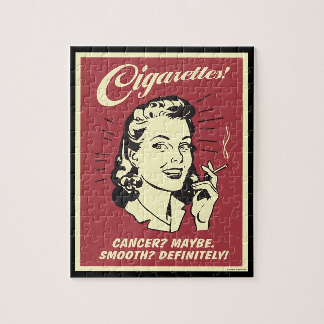 Cigarettes: Cancer Maybe Smooth Def. Jigsaw Puzzle (Vertical)
