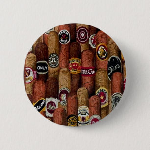Cigars 2 Inch Round Button