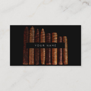 Cigars Habana Cuban Black Vip Business Card