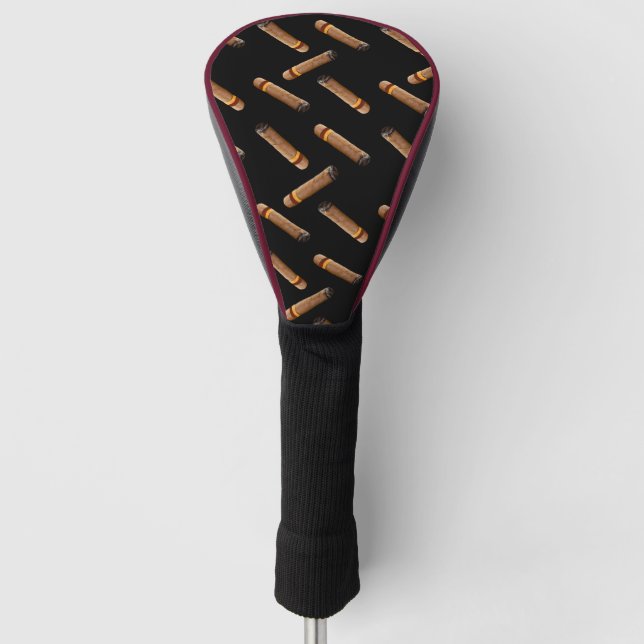 Cigars to Celebrate Golf Head Cover (Front)