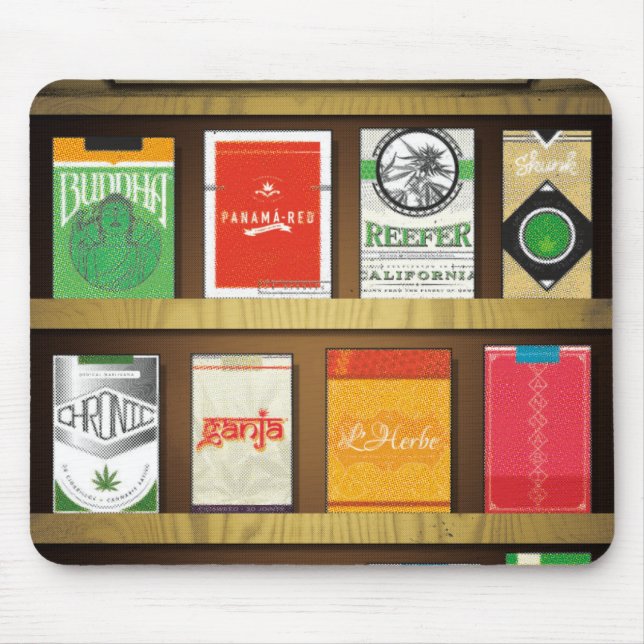 Cigaweed Mouse Pad (Front)