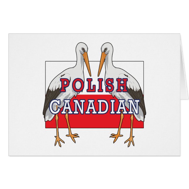 cigogne canadienne polonaise (Devant horizontal)