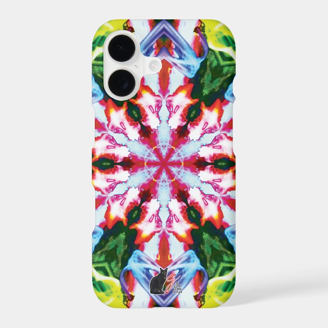 Cilantro Kaleidoscope iPhone Case (Back)