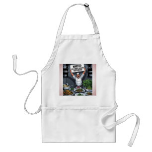 Cilantro – Wanted for Crimes Against Tastebuds Standard Apron