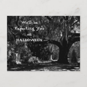Cimetière d'horreur Halloween Invitation Carte pos