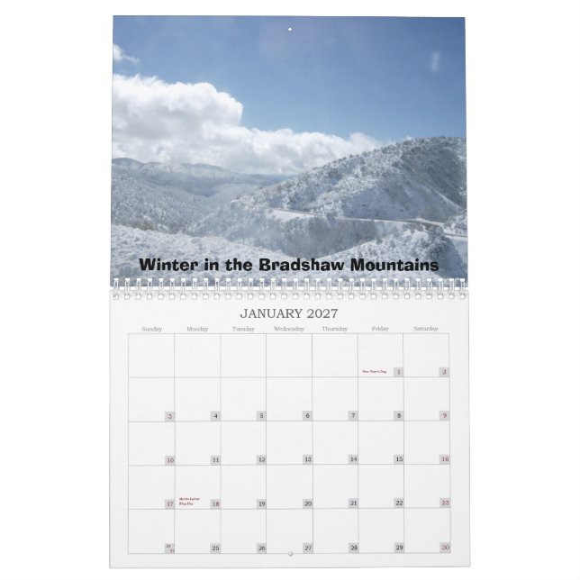 Cinbud's Gold Calendar (Jan 2027)