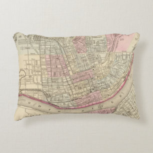 Cincinnati 2 decorative pillow