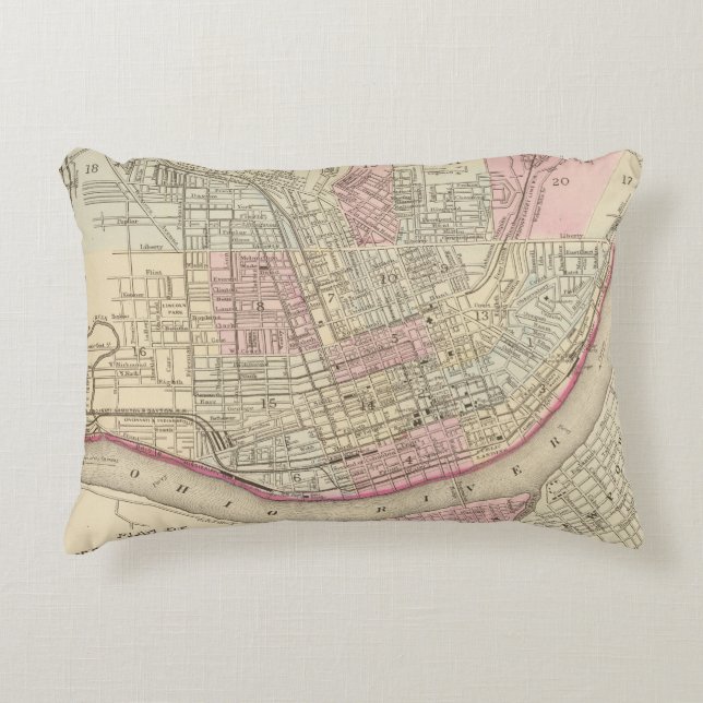 Cincinnati 2 decorative pillow (Front)